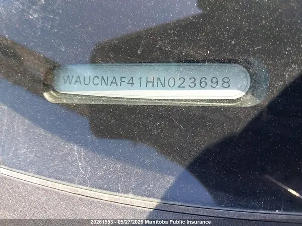 WAUCNAF41HN023698 2017 AUDI A4 - Image 8