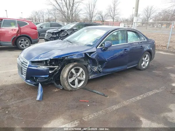 WAUDNAF45KA022217 2019 AUDI A4 - Image 2