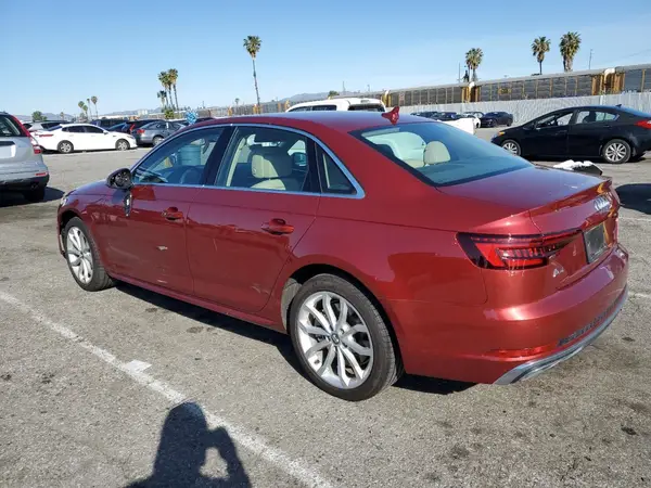 WAUENAF41KA044624 2019 AUDI A4 - Image 2