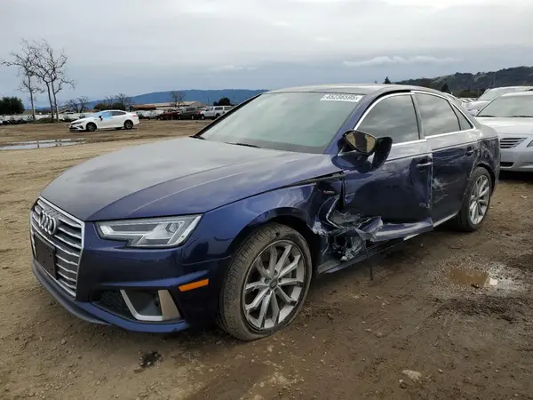 WAUENAF43KN014629 2019 AUDI A4 - Image 1