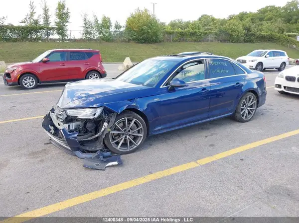 WAUENAF4XHN024664 2017 AUDI A4 - Image 2