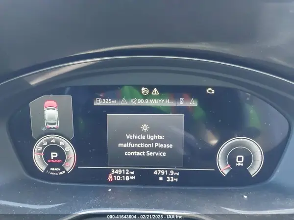 2021 AUDI A5 auction photo 7