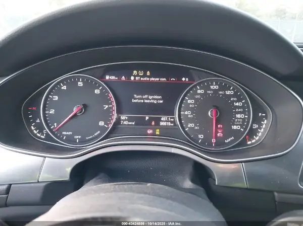 2017 AUDI A7 auction photo 7