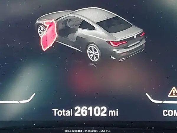 2021 BMW 4 Series auction photo 7