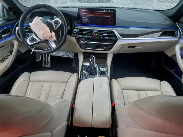 2022 BMW 5 Series COPART lot 98668155 auction photo 8