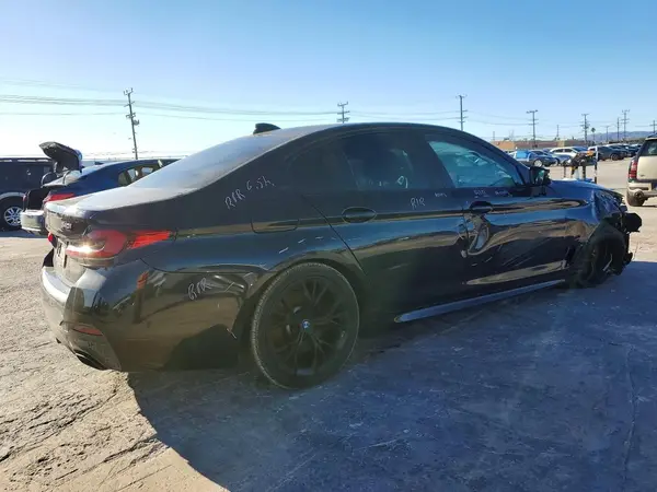 2021 BMW 5 Series COPART lot 98966765 auction photo 3