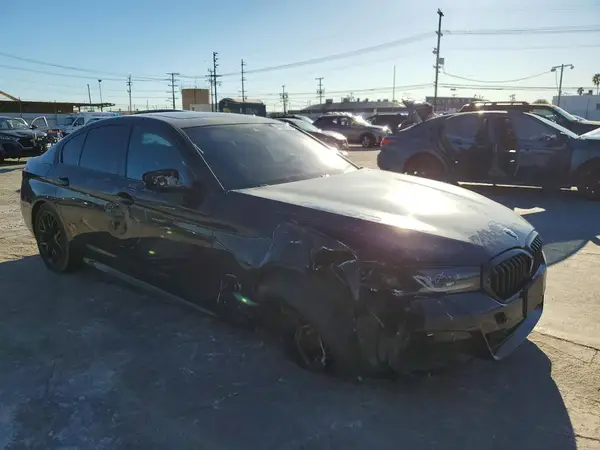 2021 BMW 5 Series COPART lot 98966765 auction photo 4