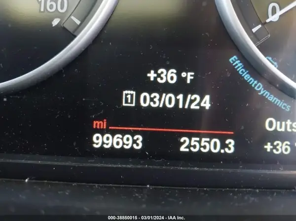 2016 BMW 5 Series auction photo 7