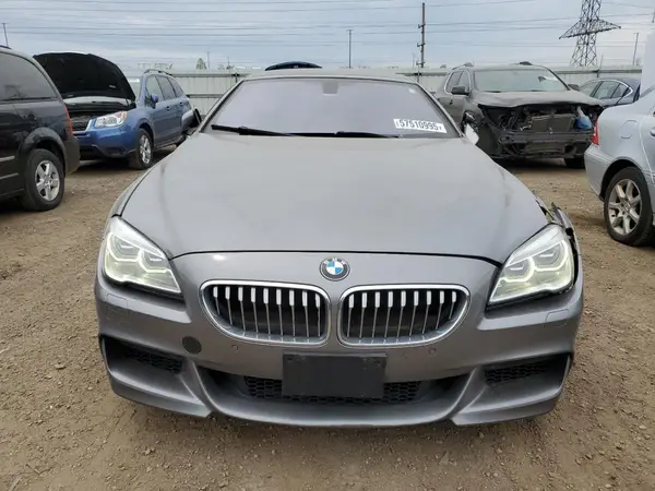 2016 BMW 6 Series COPART lot 57510995 auction photo 5