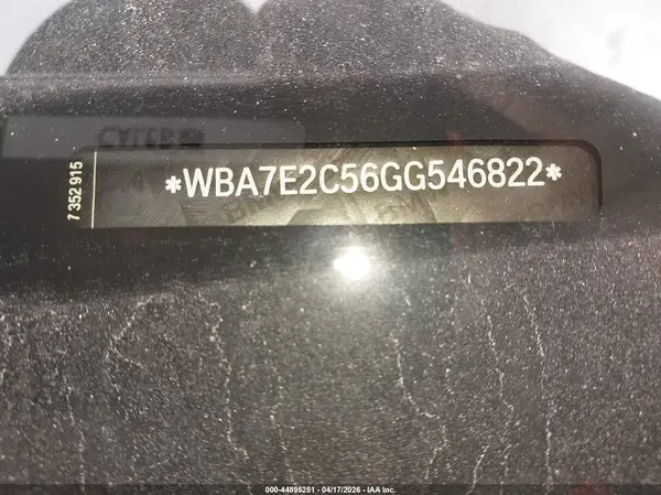 WBA7E2C56GG546822 2016 BMW 7ER - Image 8