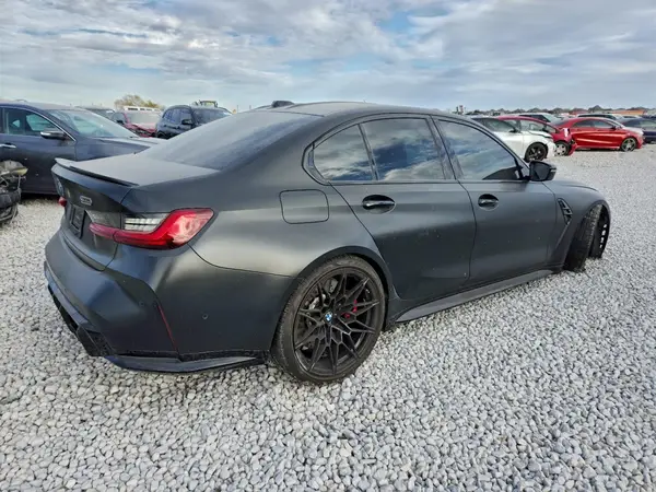 2025 BMW M3 COPART lot 96767765 auction photo 3