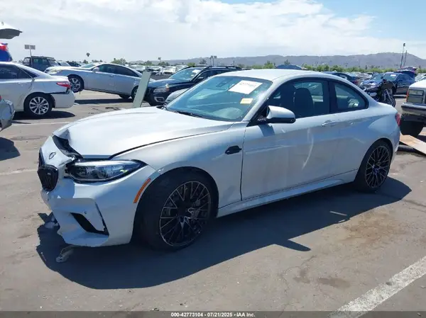 WBS2U7C07L7E98349 2020 BMW M2 - Image 2