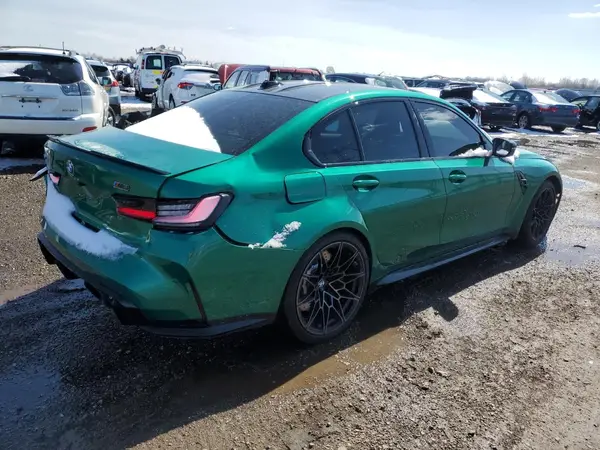 2025 BMW M3 COPART lot 49495015 auction photo 3