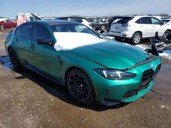 2025 BMW M3 COPART lot 49495015 auction photo 4