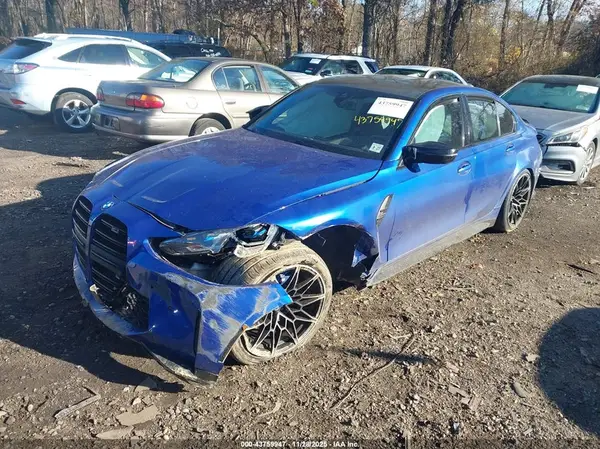 WBS43AY02NFM47476 2022 BMW M3 - Image 2
