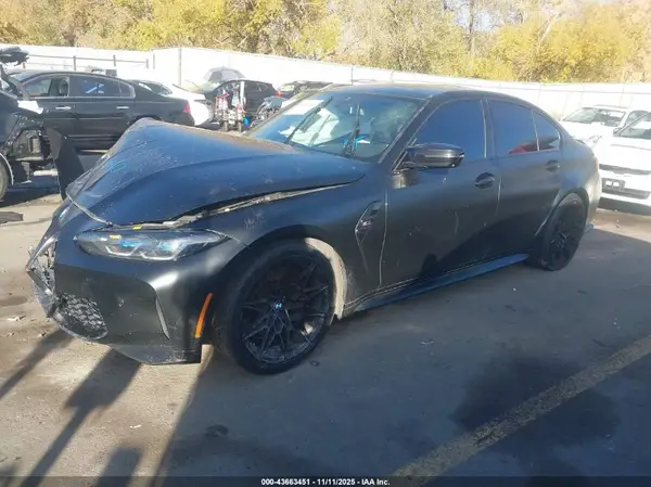 WBS43AY03NFL78796 2022 BMW M3 - Image 2