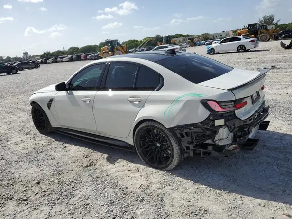 WBS43AY08NFL64831 2022 BMW M3 - Image 2