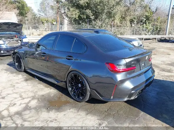 2023 BMW M3 IAAI lot 41315235 auction photo 3