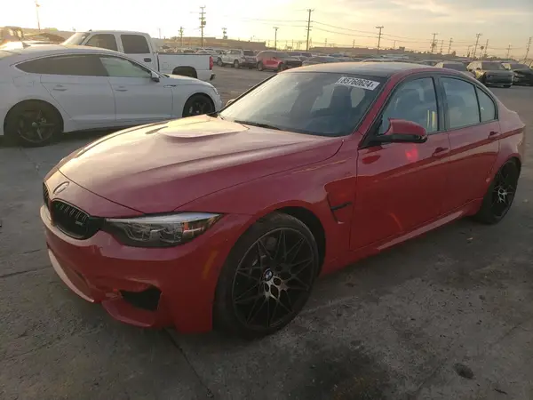 WBS8M9C54J5L00480 2018 BMW M3 - Image 1