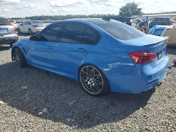 WBS8M9C57J5J79850 2018 BMW M3 - Image 2