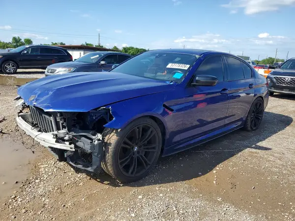 WBSJF0C0XLCE48324 VIN - 2020 BMW M5 BASE BLUE 4.4L 8 | Car History