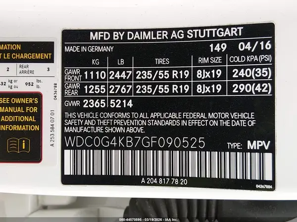 WDC0G4KB7GF090525 2016 MERCEDES-BENZ GLC - Image 8