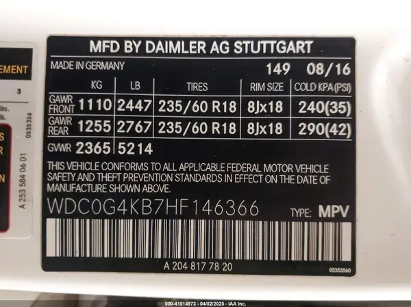 WDC0G4KB7HF146366 2017 MERCEDES-BENZ GLC - Image 8