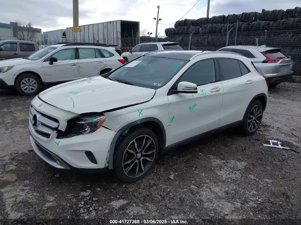 WDCTG4GB5HJ349534 2017 MERCEDES-BENZ GLA-KLASSE - Image 2