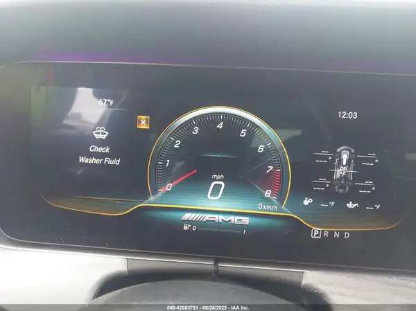 2019 MERCEDES-BENZ AMG GT IAAI lot 42583751 auction photo 7