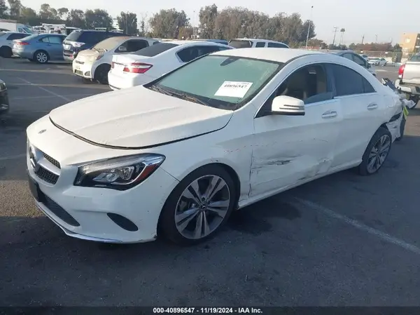 WDDSJ4EBXJN571299 2018 MERCEDES-BENZ CLA-KLASSE - Image 2