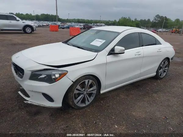 WDDSJ4GB4HN401480 2017 MERCEDES-BENZ CLA-KLASSE - Image 2