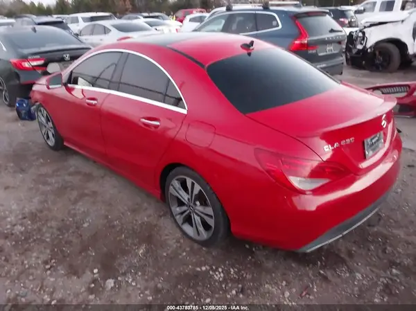 2018 MERCEDES-BENZ CLA-KLASSE IAAI lot 43783785 auction photo 3