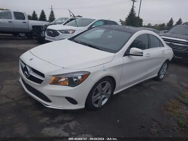 WDDSJ4GB8JN566132 2018 MERCEDES-BENZ CLA-KLASSE - Image 2