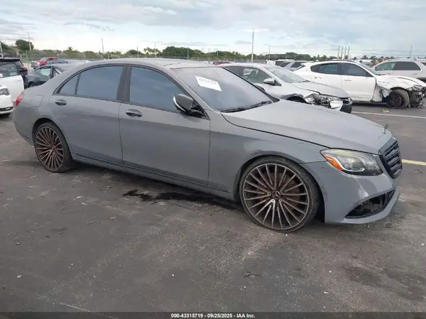 WDDUG6EB4JA350758 2018 MERCEDES-BENZ S-KLASSE - Image 1