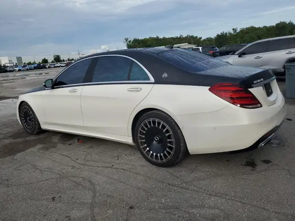 WDDUG6EB5JA377547 2018 MERCEDES-BENZ S-KLASSE - Image 2
