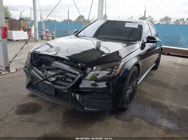 WDDUG6GB0JA350754 2018 MERCEDES-BENZ S-KLASSE - Image 2