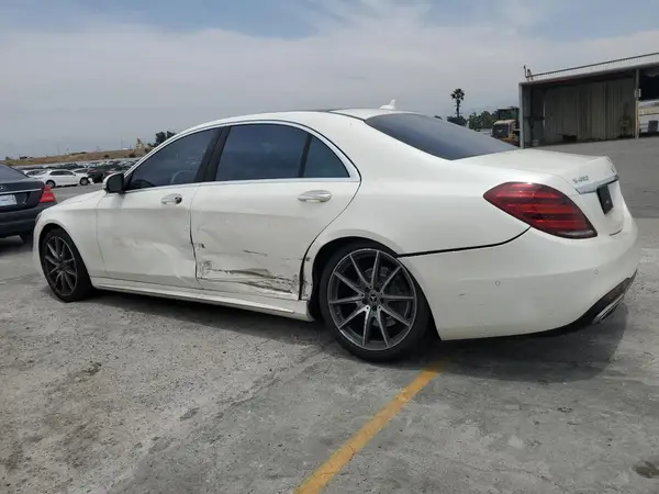 WDDUG6GB5JA354475 2018 MERCEDES-BENZ S-KLASSE - Image 2