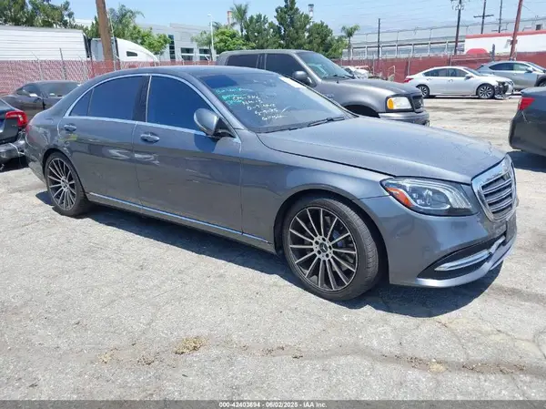 WDDUG6GBXJA346520 2018 MERCEDES-BENZ S-KLASSE - Image 1