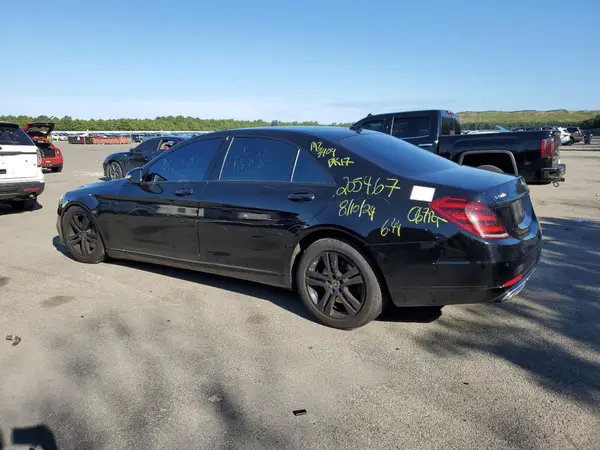 WDDUG86B9KA462384 2019 MERCEDES-BENZ S-KLASSE - Image 2