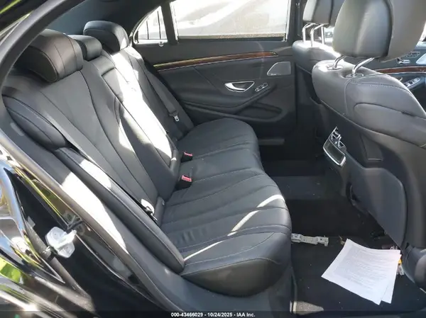 2017 MERCEDES-BENZ S-KLASSE auction photo 8
