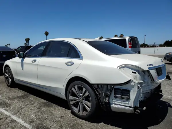 2017 MERCEDES-BENZ S-KLASSE COPART lot 66282035 auction photo 2
