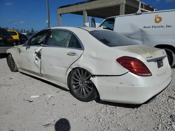 WDDUG8CB9HA332409 2017 MERCEDES-BENZ S-KLASSE - Image 2