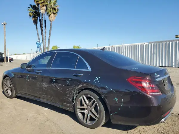 WDDUG8DB2JA369175 2018 MERCEDES-BENZ S-KLASSE - Image 2