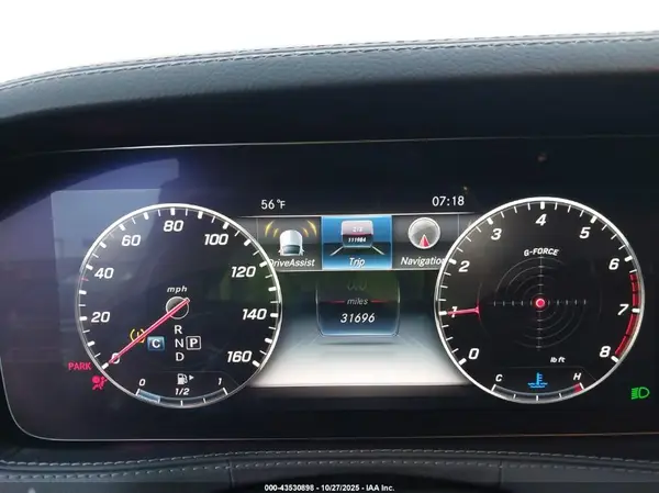 2019 MERCEDES-BENZ S-KLASSE auction photo 7