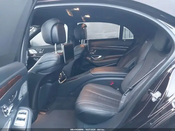 2019 MERCEDES-BENZ S-KLASSE auction photo 8
