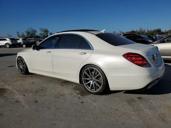 WDDUG8DB3KA449358 2019 MERCEDES-BENZ S-KLASSE - Image 2