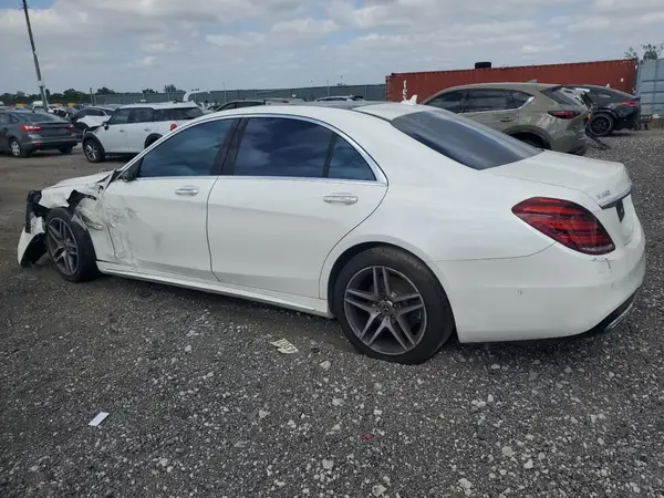 WDDUG8DB9JA369366 2018 MERCEDES-BENZ S-KLASSE - Image 2