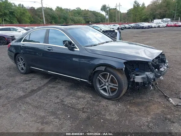 WDDUG8FBXGA215772 2016 MERCEDES-BENZ S-KLASSE - Image 1