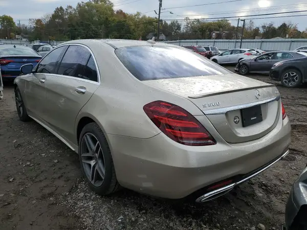 WDDUG8GB5KA483832 2019 MERCEDES-BENZ S-KLASSE - Image 2