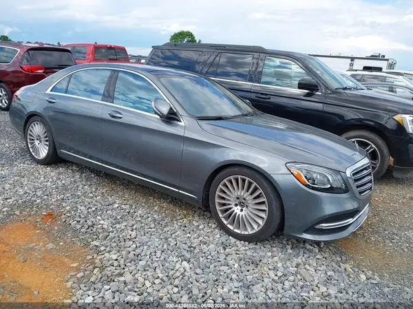 WDDUG8GB9JA346827 VIN - 2018 MERCEDES-BENZ S-KLASSE 2018 MERCEDES